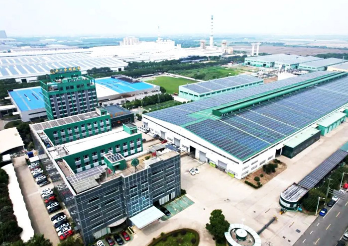 吴江区副区长钱宇一行光临月搏集团光伏调研领导